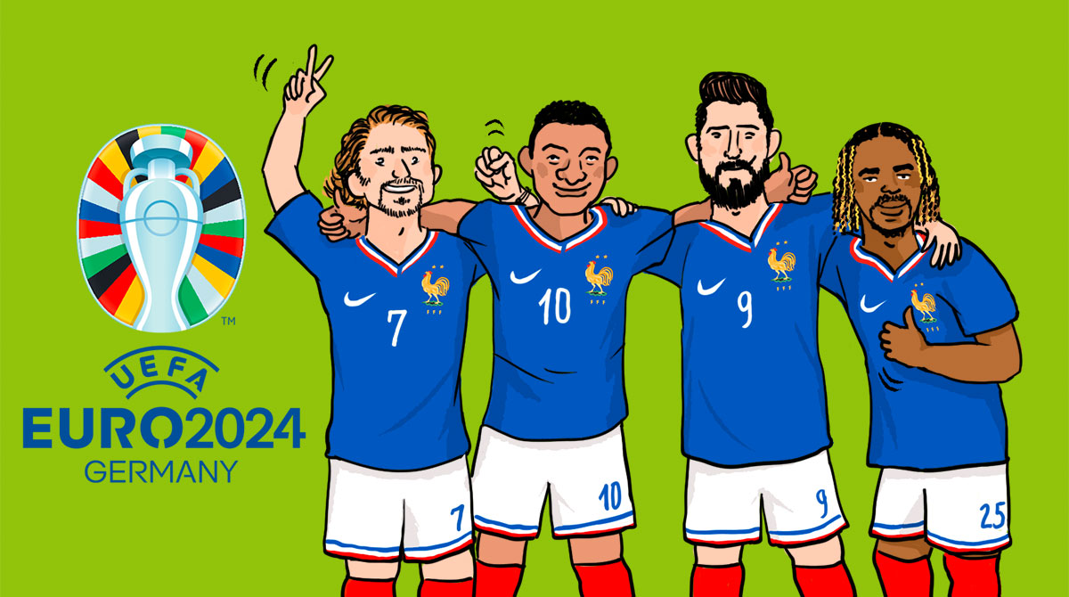 © Zelda Zonk. Salut l'info ! 14 juin 2024. L'Euro de football masculin 2024.